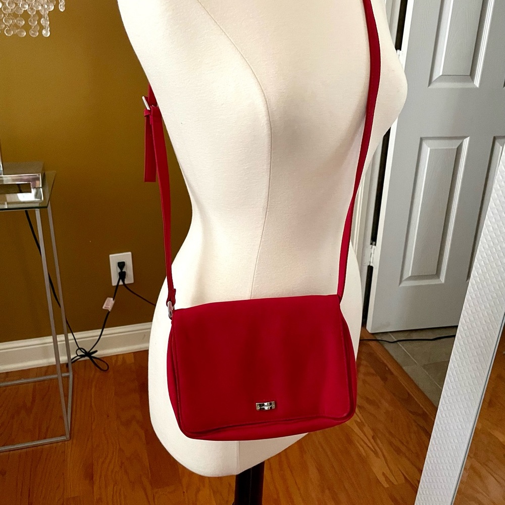 Small Red Liz Claiborne Bag